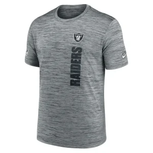 Las vegas raiders nike 2024 sideline velocity performance t shirt Gray M