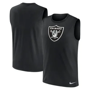 Las vegas raiders nike blitz legend muscle tank top Black