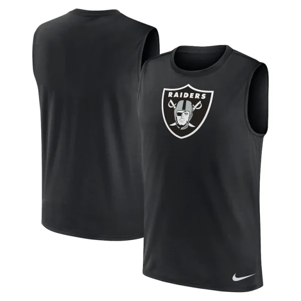 Las vegas raiders nike blitz legend muscle tank top Black