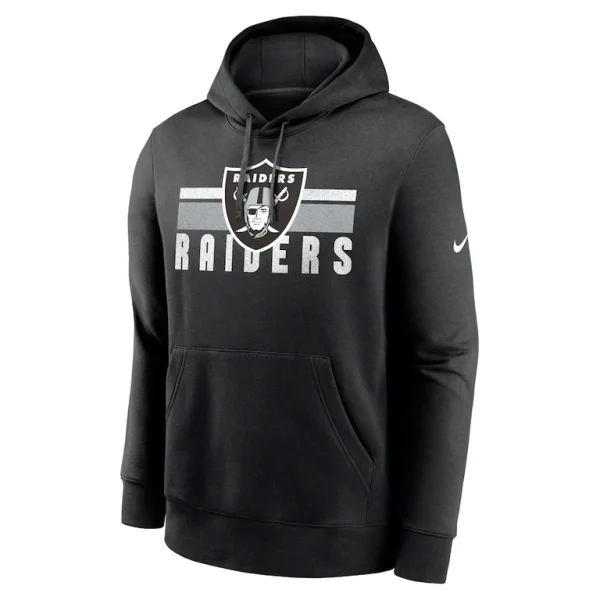 Las vegas raiders nike club fleece pullover hoodie Black M