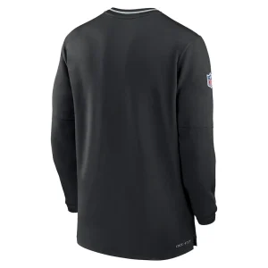 Las vegas raiders nike coach half zip sweatshirt Black L