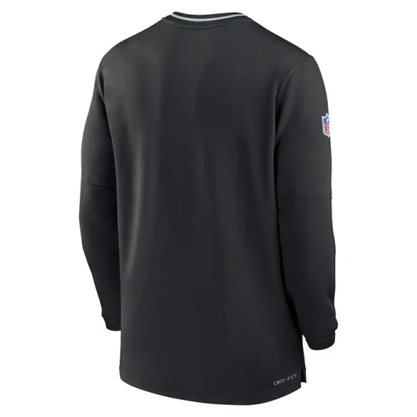 Las vegas raiders nike coach half zip sweatshirt Black L