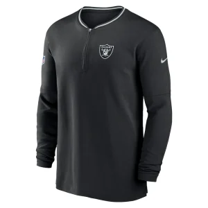 Las vegas raiders nike coach half zip sweatshirt Black M