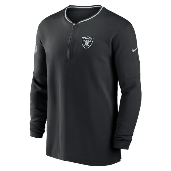 Las vegas raiders nike coach half zip sweatshirt Black M