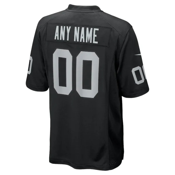Las vegas raiders nike custom game jersey Black L