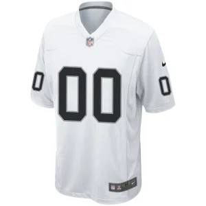 Las vegas raiders nike custom game jersey White M