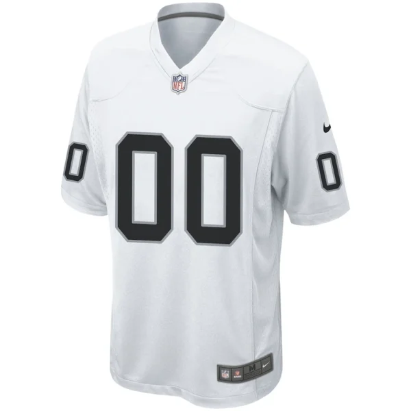 Las vegas raiders nike custom game jersey White M