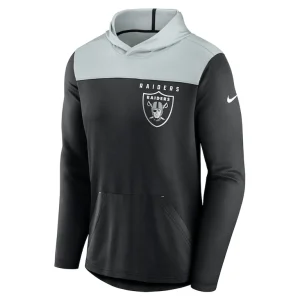 Las vegas raiders nike fan gear pullover hoodie Black M