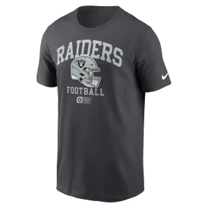 Las vegas raiders nike helmet essential t shirt anthracite Multi M
