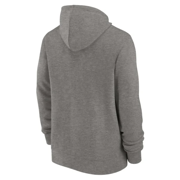 Las vegas raiders nike historic lifestyle full zip hoodie Heather gray L