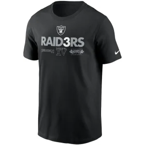 Las vegas raiders nike hometown collection raid3rs t shirt Black M