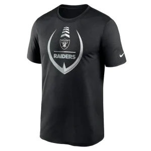 Las vegas raiders nike icon legend performance t shirt Black M
