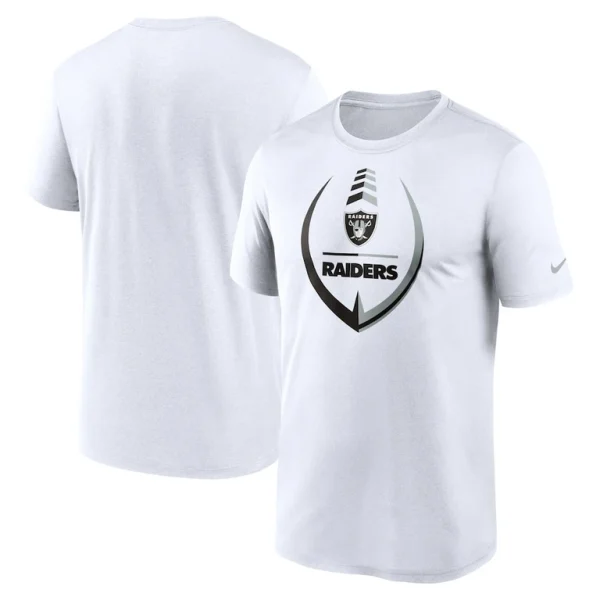 Las vegas raiders nike icon legend performance t shirt White