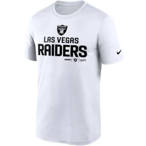 Las vegas raiders nike legend community performance t shirt White M