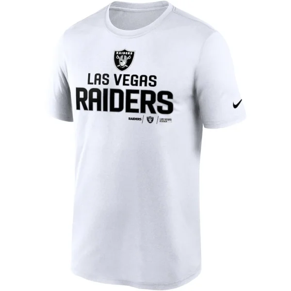 Las vegas raiders nike legend community performance t shirt White M