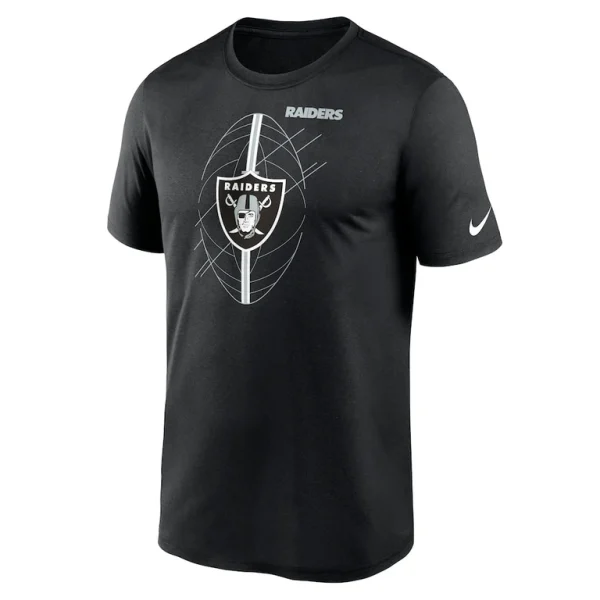 Las vegas raiders nike legend icon performance t shirt Black M