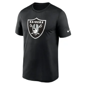 Las vegas raiders nike legend logo performance t shirt Black M