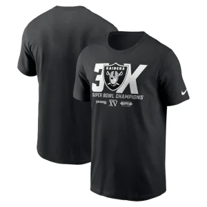 Las vegas raiders nike local essential t shirt Black