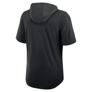 Las vegas raiders nike lockup tri blend hoodie t shirt Black L