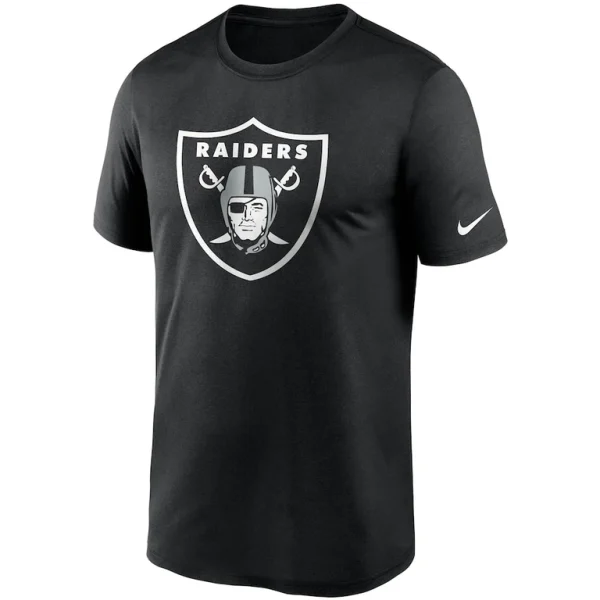 Las vegas raiders nike logo essential legend performance t shirt Black M