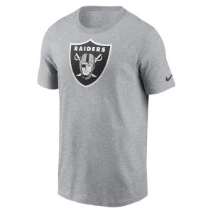 Las vegas raiders nike logo essential t shirt Gray M