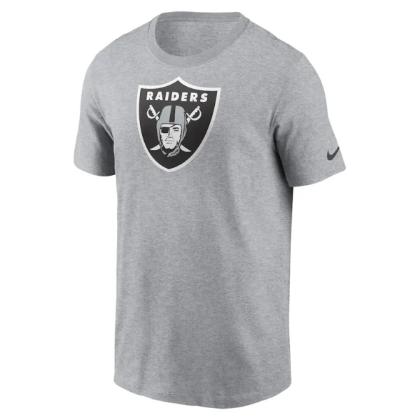 Las vegas raiders nike logo essential t shirt Gray M
