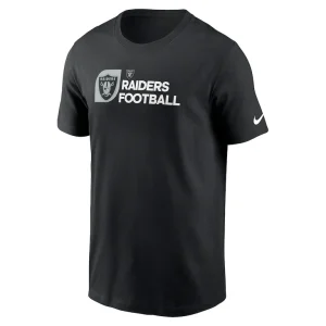 Las vegas raiders nike outline t shirt Black M