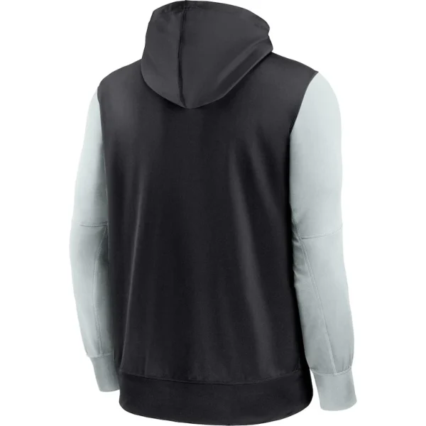 Las vegas raiders nike performance full zip hoodie Black L