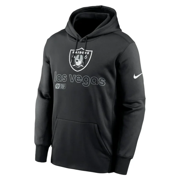 Las vegas raiders nike performance pullover hoodie Black M
