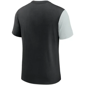 Las vegas raiders nike pop performance t shirt Blacksilver L
