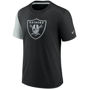 Las vegas raiders nike pop performance t shirt Blacksilver M