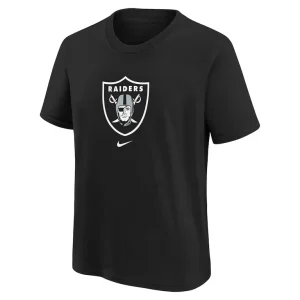 Las vegas raiders nike preschool team wordmark t shirt Black 56