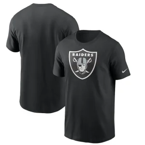 Las vegas raiders nike primary logo t shirt Black