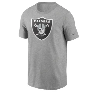 Las vegas raiders nike primary logo t shirt Heathered gray M