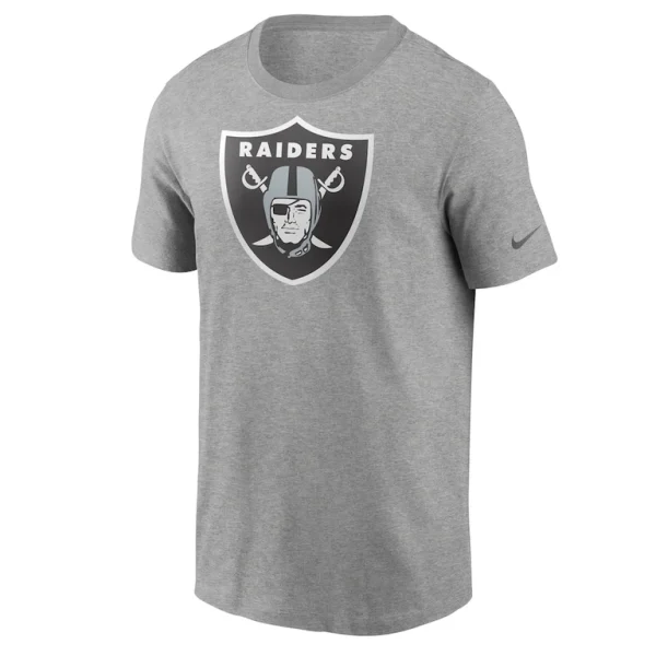 Las vegas raiders nike primary logo t shirt Heathered gray M