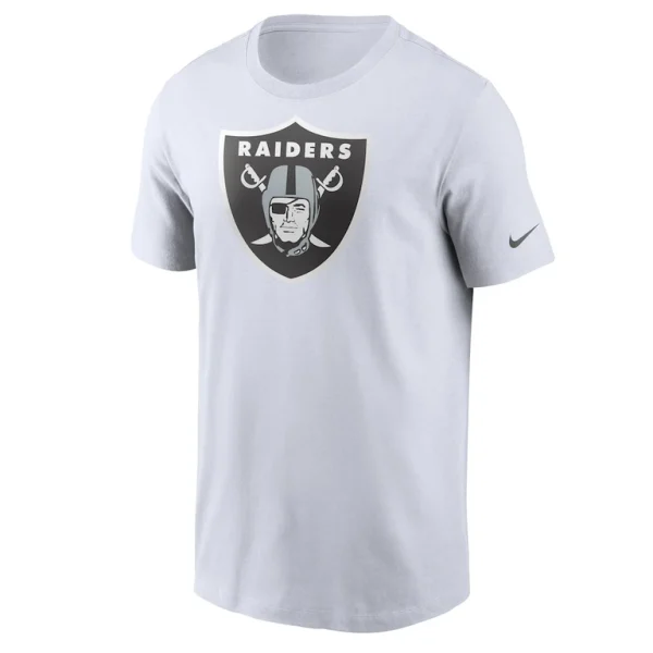 Las vegas raiders nike primary logo t shirt White M