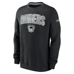 Las vegas raiders nike rewind club pullover sweatshirt Black M