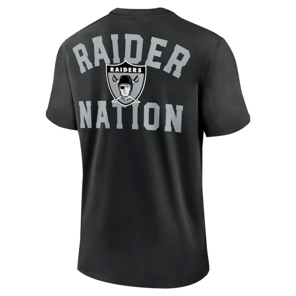 Las vegas raiders nike rewind slogan t shirt Black M