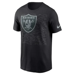 Las vegas raiders nike rflctv t shirt Black L