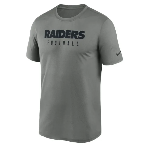 Las vegas raiders nike sideline legend performance t shirt Heather gray M