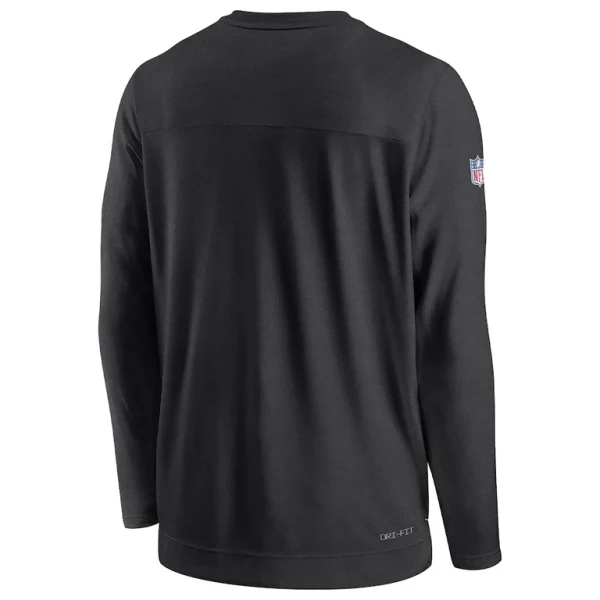 Las vegas raiders nike sideline lockup performance pullover sweatshirt Black L