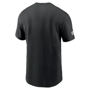 Las vegas raiders nike sideline performance t shirt Black L