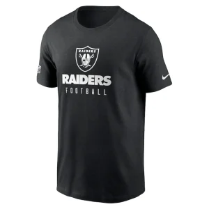 Las vegas raiders nike sideline performance t shirt Black M