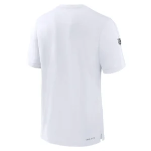 Las vegas raiders nike sideline player performance t shirt White L