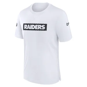 Las vegas raiders nike sideline player performance t shirt White M
