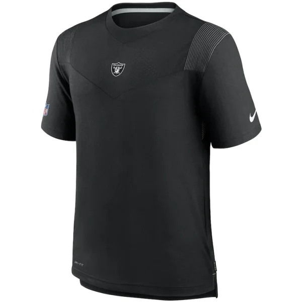 Las vegas raiders nike sideline player uv performance t shirt Black M