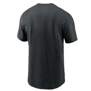 Las vegas raiders nike team wordmark t shirt Black L