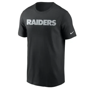 Las vegas raiders nike team wordmark t shirt Black M