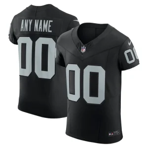 Las vegas raiders nike vapor f.u.s.e. elite custom jersey Black