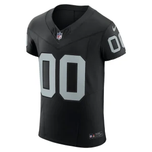 Las vegas raiders nike vapor f.u.s.e. elite custom jersey Black 44